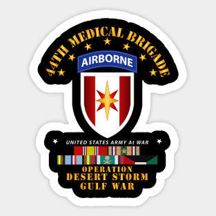 44th Medical Brigade - Desert Storm w DS Svc Sticker